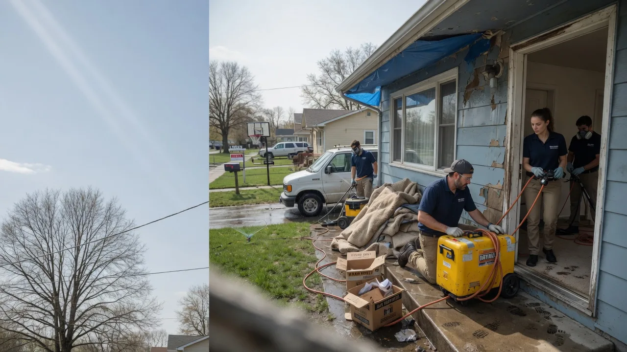 Basement Flood Cleanup in La Grange, MO near me